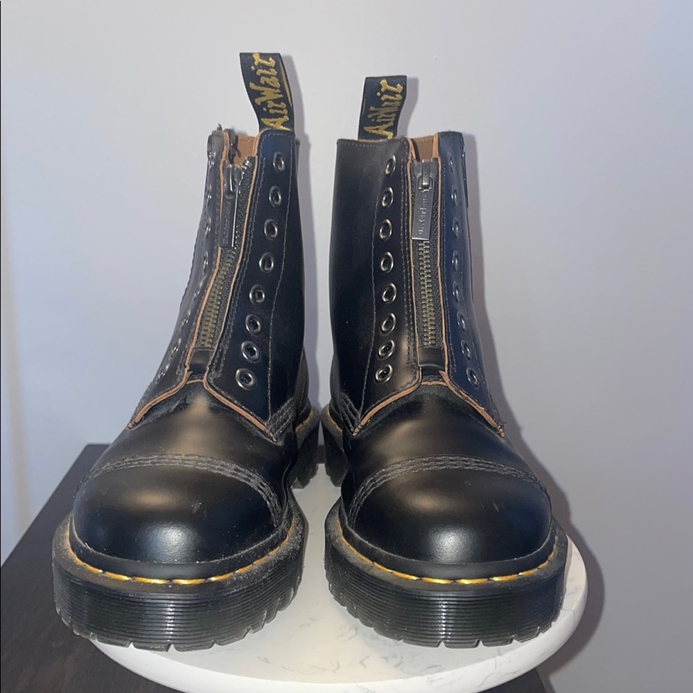 Dr. Martens Black Leather Boots